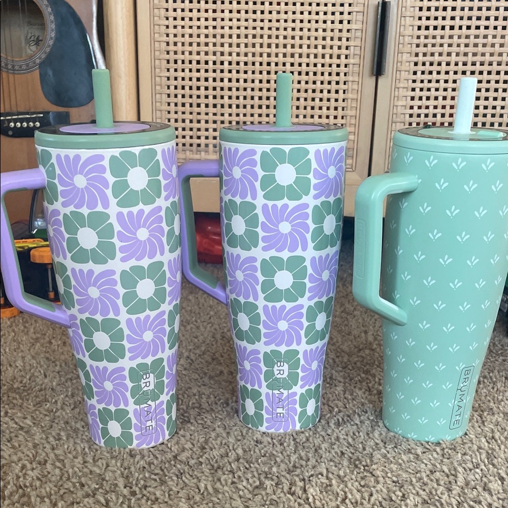 BrüMate garden party Tumblers 40 oz